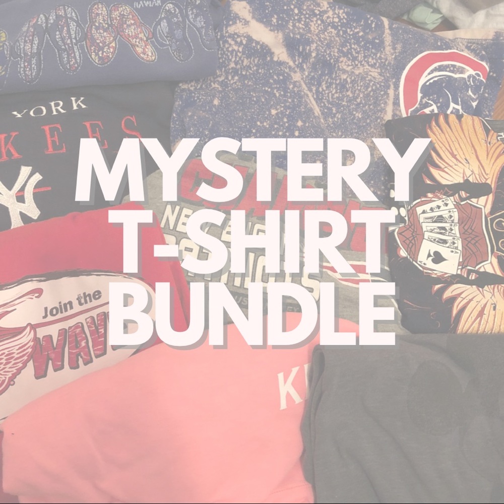 SPORTS MYSTERY T SHIRT BUNDLE